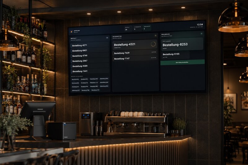 Digitalmonitor: Der Küchenmonitor und Schankmonitor für Speedy Kassensysteme | © Digitalmonitor: Der Küchenmonitor und Schankmonitor für Speedy Kassensysteme